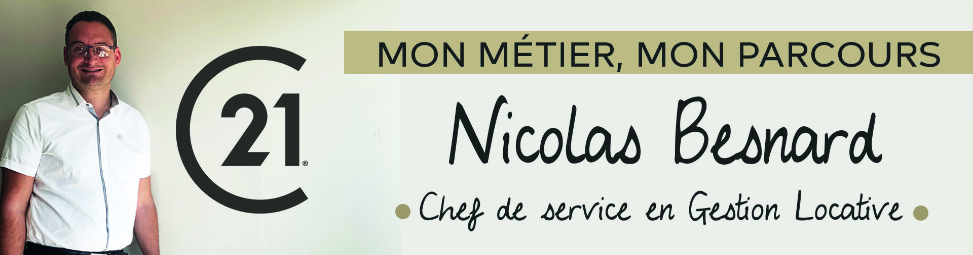 Mon métier, Mon parcours Chef de service en gestion locative